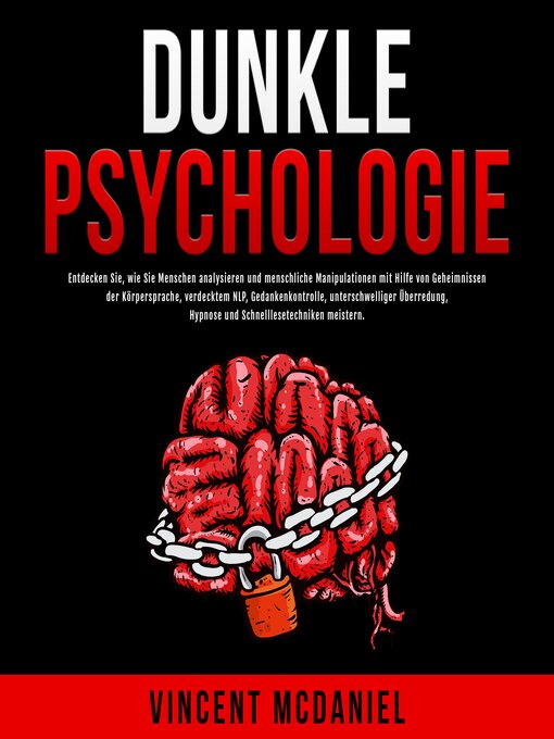 Title details for Dunkle Psychologie by Vincent McDaniel - Available